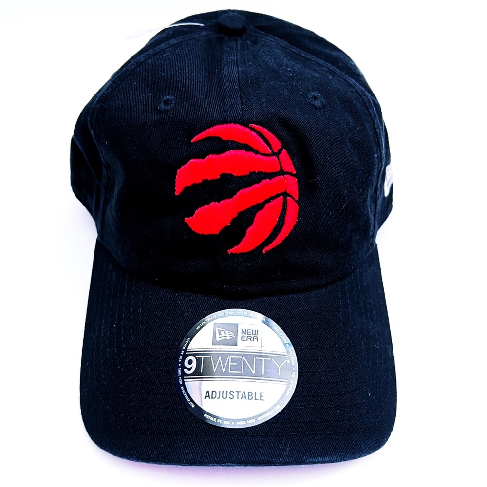 New Era Toronto Raptors 9TWENTY Hat Mens NBA Fan Gear Gift Black Red Basketball